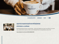 kaffeemanufaktur-wuerzburg.de Webseite Vorschau