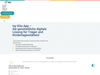 isy-kita.de Webseite Vorschau