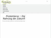 proteinlarve.com Webseite Vorschau