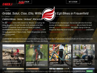 eglibikes.ch Webseite Vorschau