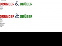weberei-drunder-drueber.ch Webseite Vorschau