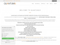quantum23.com Webseite Vorschau