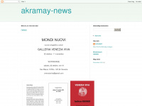 akramay-news.blogspot.com Webseite Vorschau