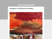 akramay-acquerello.blogspot.com Webseite Vorschau