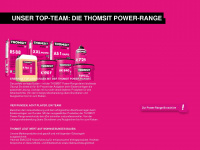 thomsit-power-range.de Webseite Vorschau