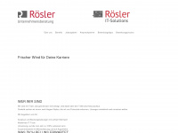 roesler-karriere.de Webseite Vorschau