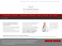 nowakowski-akademie.de Webseite Vorschau
