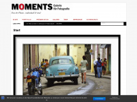 moments-galerie.de Webseite Vorschau