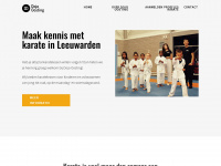 dojo-oosting.nl Webseite Vorschau