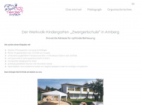 zwergerlschule.de Webseite Vorschau