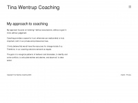 tina-wentrup-coaching.com Webseite Vorschau