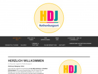 hdj-rothenburgsort.de Webseite Vorschau
