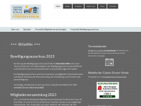 foerderverein-gds.de Webseite Vorschau
