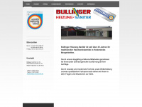 bullinger-haustechnik.de Webseite Vorschau