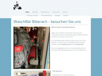 waschbaerbiberach.com Webseite Vorschau
