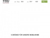 fehmarn-mobilheim.de Webseite Vorschau