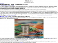 makler-bw.com Webseite Vorschau