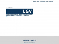lgv-personalmanagement.at Webseite Vorschau