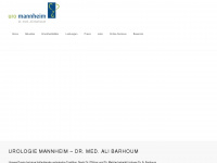 urologie-barhoum-mannheim.de Webseite Vorschau