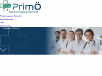 primoe.at Webseite Vorschau