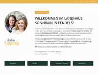 landhaus-sonnrain.at Webseite Vorschau