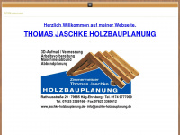 jaschke-holzbauplanung.de Webseite Vorschau