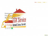 sgk-service.de Webseite Vorschau