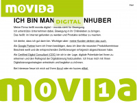 movida-digital.at Webseite Vorschau