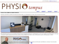 physio-tempus.ch Webseite Vorschau