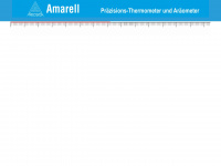 amarell-thermometer.de Webseite Vorschau