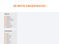 debestevakantiesites.nl Webseite Vorschau