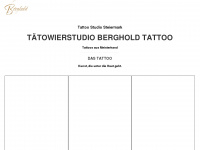 berghold-tattoo.at Webseite Vorschau