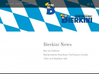 bierkini.info Webseite Vorschau