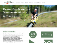 sommerrodelbahn-ruhla.de Webseite Vorschau