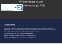 pwg-vals.ch Webseite Vorschau