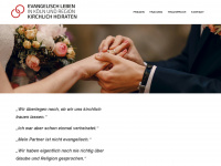 evangelisch-heiraten.de Webseite Vorschau