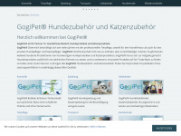 gogipet.at Webseite Vorschau