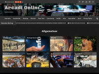 arcadi-online.de Webseite Vorschau