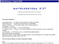 worldcobaltday.com Webseite Vorschau