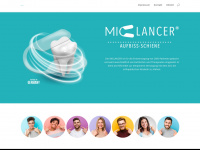 miclancer.com Webseite Vorschau