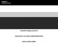 triumph-world-erfurt.de Webseite Vorschau