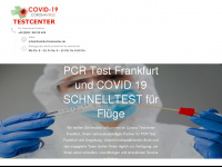 corona-testcenter-frankfurt.de Webseite Vorschau