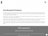 burgcafe-parsberg.de Webseite Vorschau
