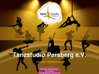 tanzstudio-parsberg.de Webseite Vorschau
