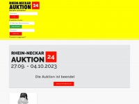 rhein-neckar-auktion24.de Webseite Vorschau