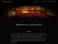 the-luxor.de Webseite Vorschau