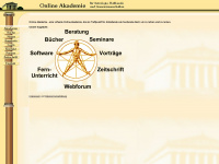 onlineakademie.org Webseite Vorschau
