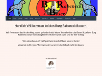 burg-rabeneck-boxer.de Webseite Vorschau