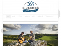 lenz-brothers.de Webseite Vorschau