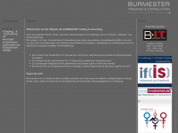 burmester-trading.de Webseite Vorschau